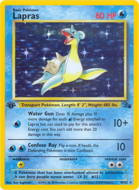 Lapras (10) [Fossil] 10/62