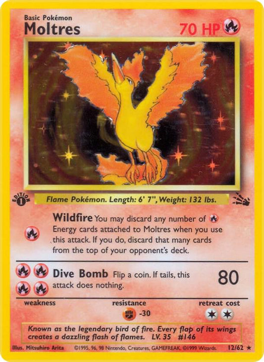 Moltres (12) [Fossil] 12/62