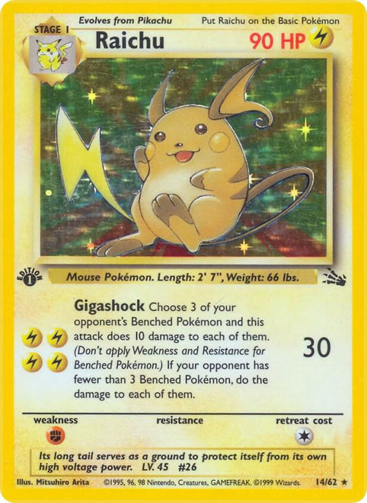 Raichu (14) [Fossil] 14/62