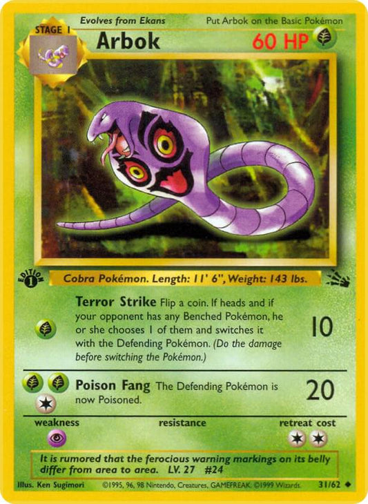 Arbok [Fossil] 31/62