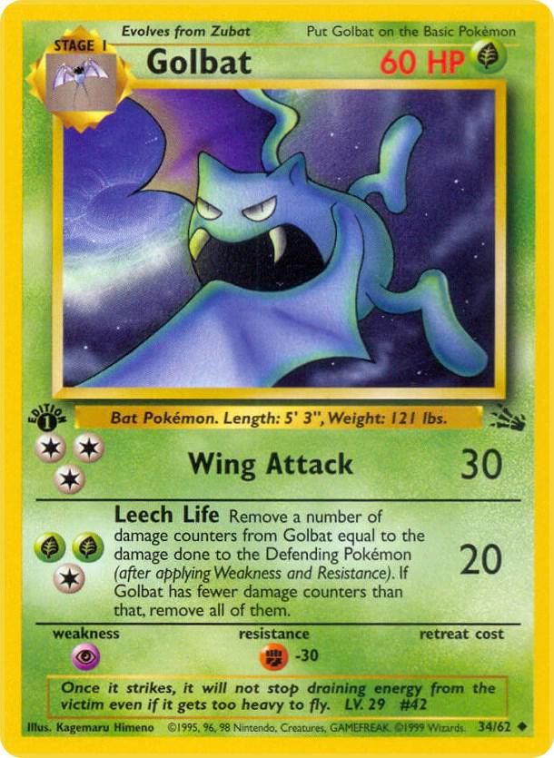 Golbat [Fossil] 34/62