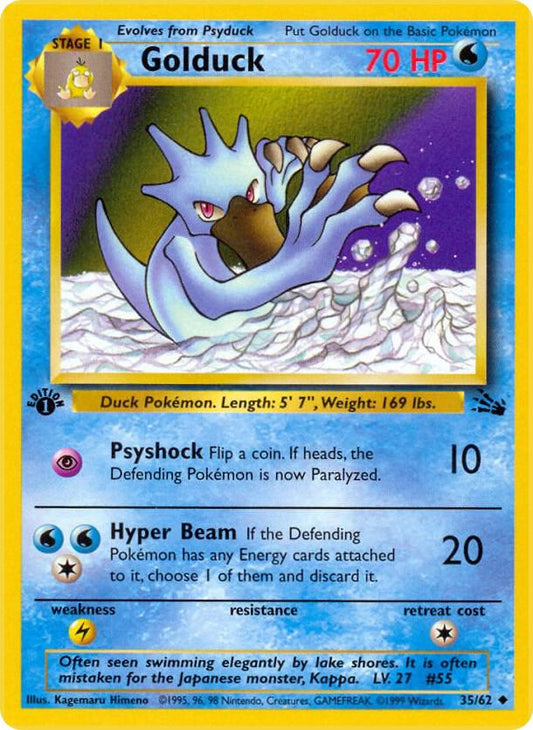Golduck [Fossil] 35/62