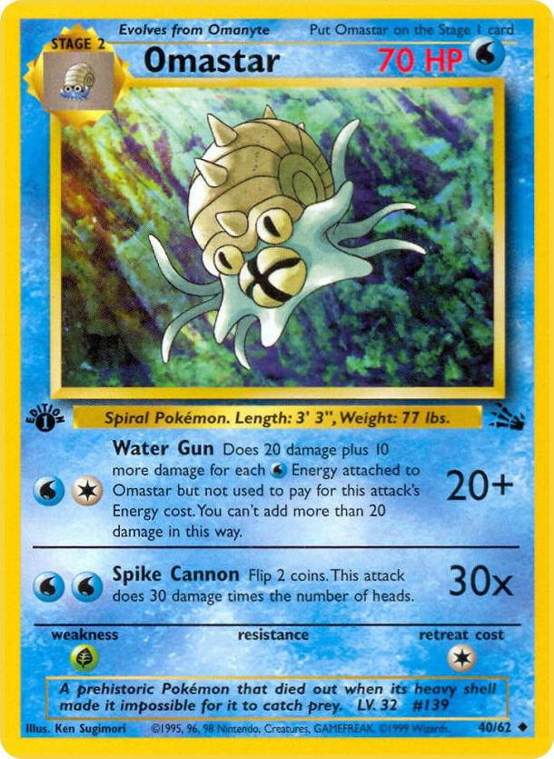 Omastar [Fossil] 40/62