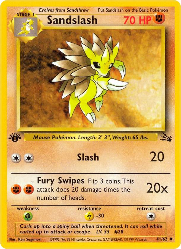 Sandslash [Fossil] 41/62