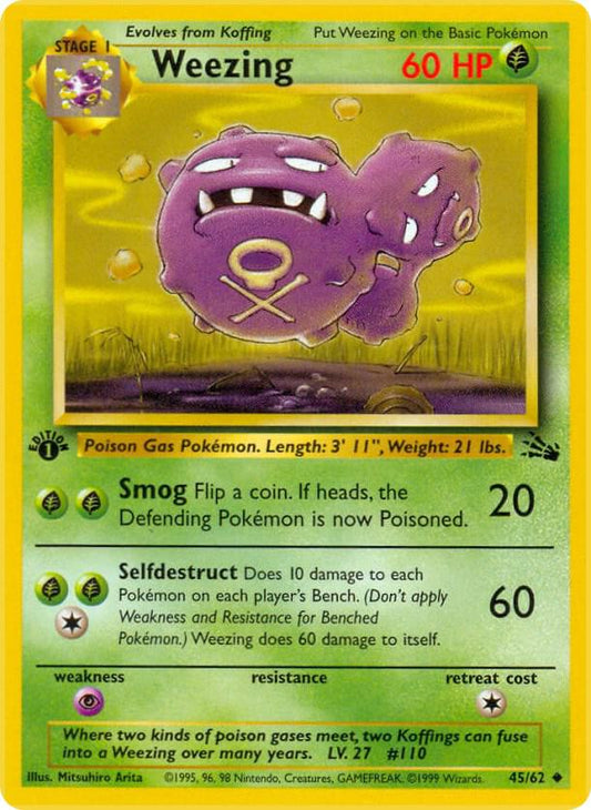 Weezing [Fossil] 45/62