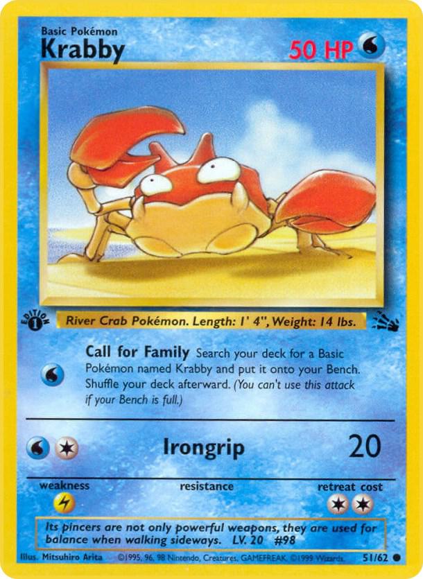Krabby [Fossil] 51/62