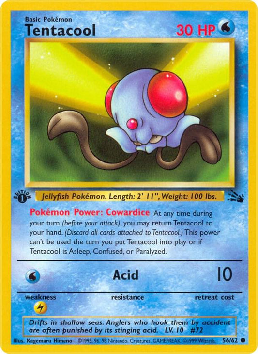 Tentacool [Fossil] 56/62