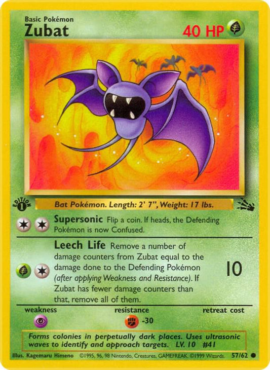 Zubat [Fossil] 57/62