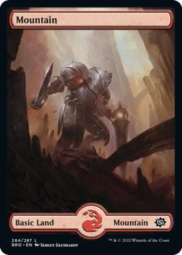 Mountain (284) - Full Art [The Brothers' War] 284