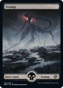 Swamp (282) - Full Art [The Brothers' War] 282