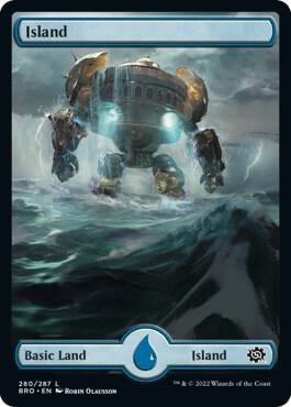 Island (280) - Full Art [The Brothers' War] 280