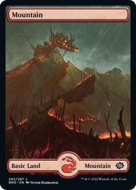 Mountain (285) - Full Art [The Brothers' War] 285