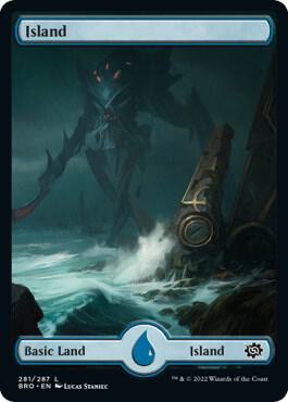 Island (281) - Full Art [The Brothers' War] 281