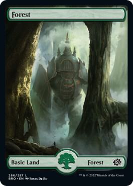 Forest (286) - Full Art [The Brothers' War] 286