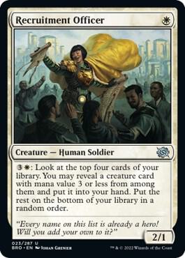 Recruitment Officer [The Brothers' War] 23