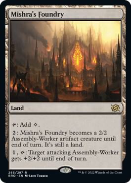 Mishra's Foundry [The Brothers' War] 265
