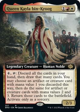 Queen Kayla bin-Kroog (Extended Art) [The Brothers' War] 357