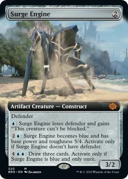 Surge Engine (Extended Art) [The Brothers' War] 320