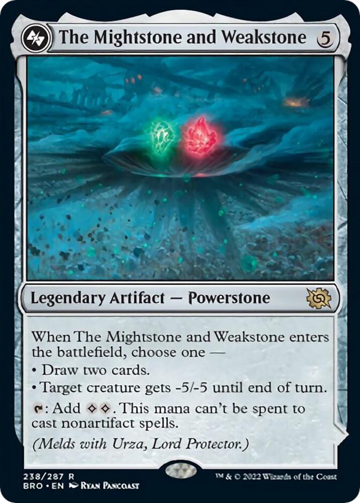 The Mightstone and Weakstone [The Brothers' War] 238