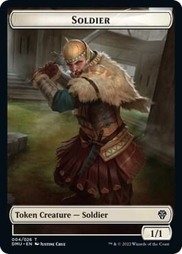 Soldier // Insect Double-Sided Token [Dominaria United] 4 // 7