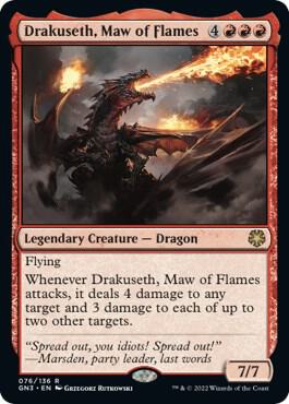 Drakuseth, Maw of Flames [Magic Game Night: Free-For-All] 76