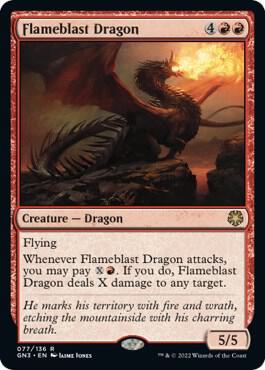 Flameblast Dragon [Magic Game Night: Free-For-All] 77