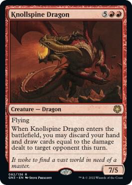 Knollspine Dragon [Magic Game Night: Free-For-All] 82