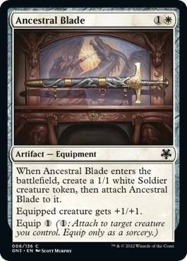 Ancestral Blade [Magic Game Night: Free-For-All] 6