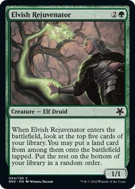 Elvish Rejuvenator [Magic Game Night: Free-For-All] 94