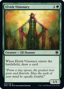Elvish Visionary [Magic Game Night: Free-For-All] 96