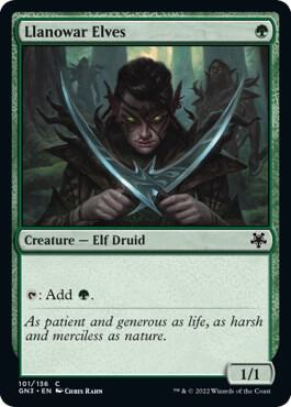 Llanowar Elves [Magic Game Night: Free-For-All] 101