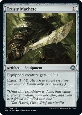 Trusty Machete [Magic Game Night: Free-For-All] 121