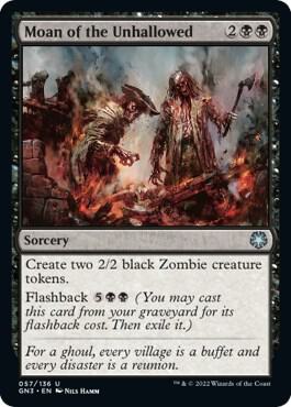 Moan of the Unhallowed [Magic Game Night: Free-For-All] 57