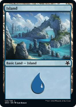 Island (125) [Magic Game Night: Free-For-All] 125
