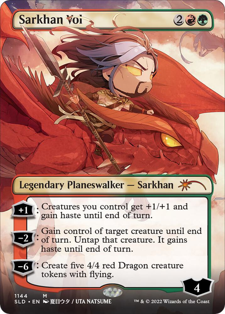 Sarkhan Vol (Borderless) [Secret Lair Drop Series] 1144