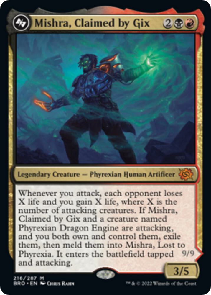 Mishra, Claimed by Gix [The Brothers' War] 216