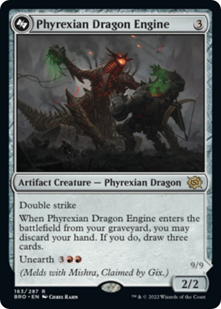 Phyrexian Dragon Engine [The Brothers' War] 163