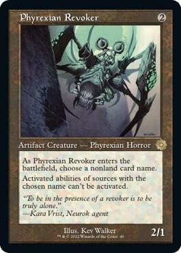 Phyrexian Revoker [The Brothers' War: Retro Frame Artifacts] 40