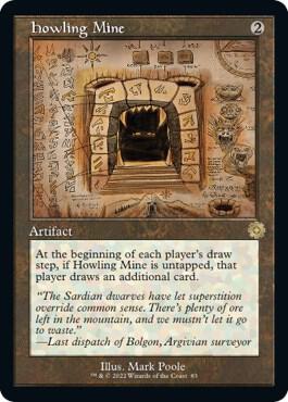 Howling Mine (Schematic) [The Brothers' War: Retro Frame Artifacts] 83