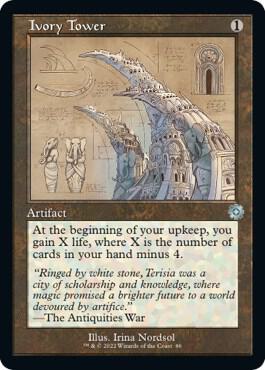 Ivory Tower (Schematic) [The Brothers' War: Retro Frame Artifacts] 86