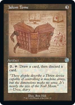 Jalum Tome (Schematic) [The Brothers' War: Retro Frame Artifacts] 87
