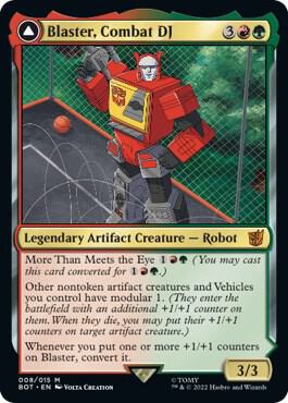 Blaster, Combat DJ [Universes Beyond: Transformers] 8