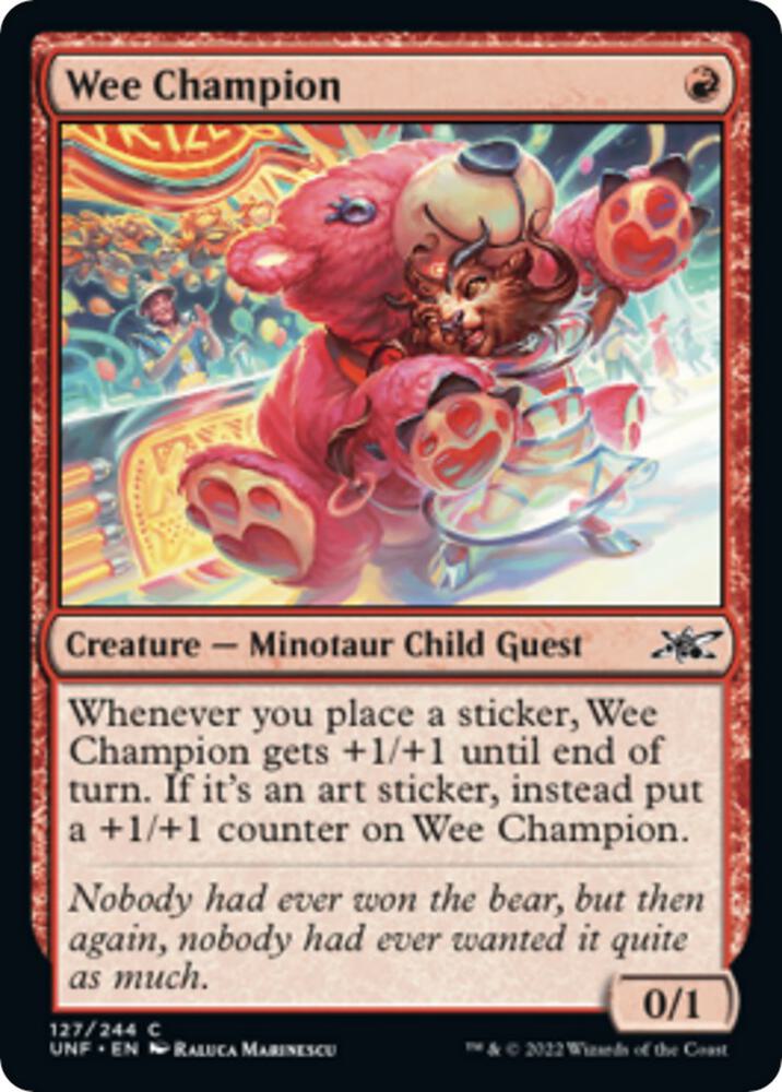 Wee Champion [Unfinity] 127