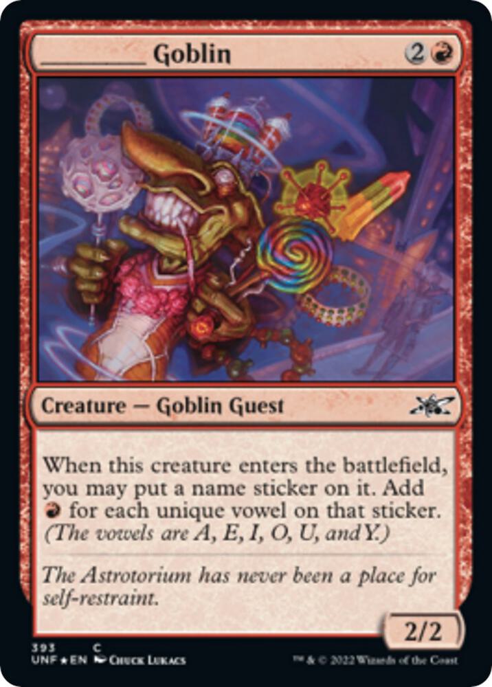 _____ Goblin (Galaxy Foil) [Unfinity] 393