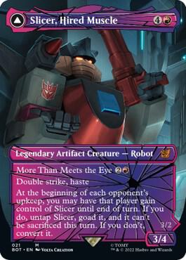 Slicer, Hired Muscle (Shattered Glass) [Universes Beyond: Transformers] 21