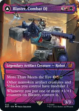 Blaster, Combat DJ (Shattered Glass) [Universes Beyond: Transformers] 22