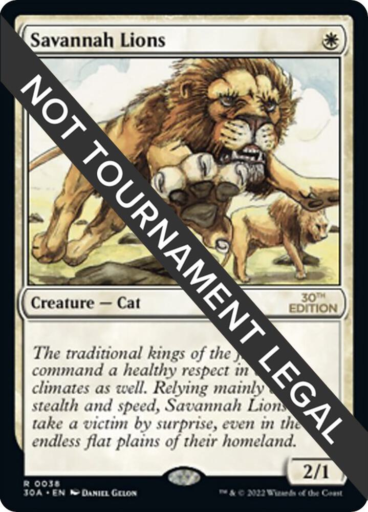 Savannah Lions [30th Anniversary Edition] 38