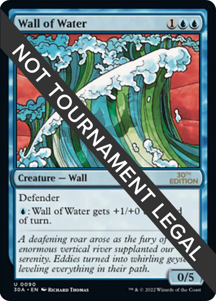 Wall of Water [30th Anniversary Edition] 90