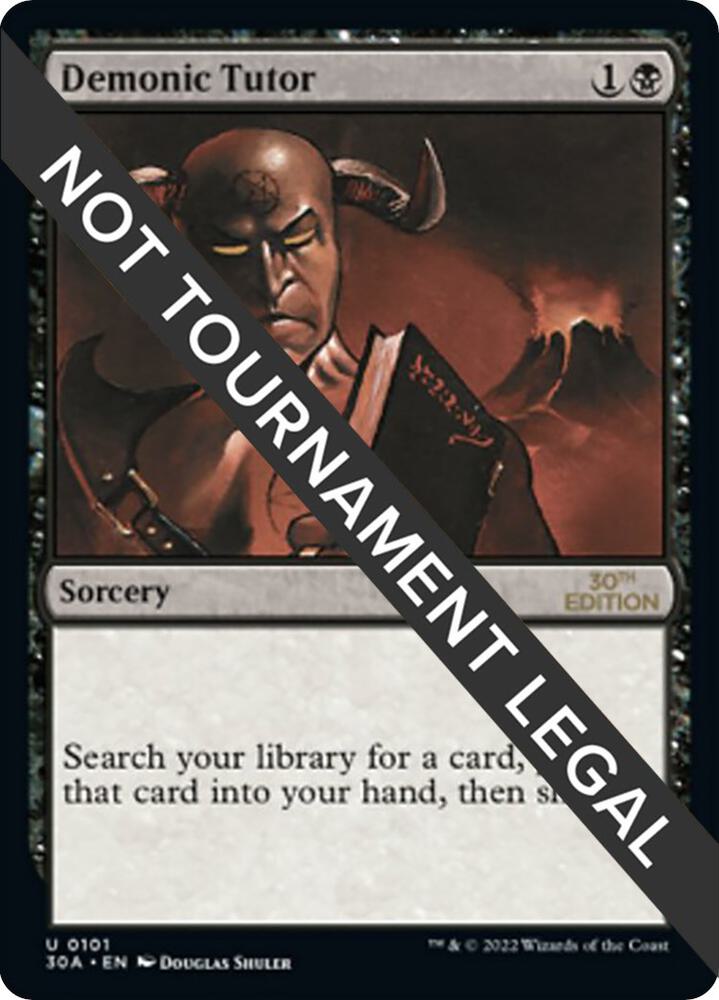 Demonic Tutor [30th Anniversary Edition] 101
