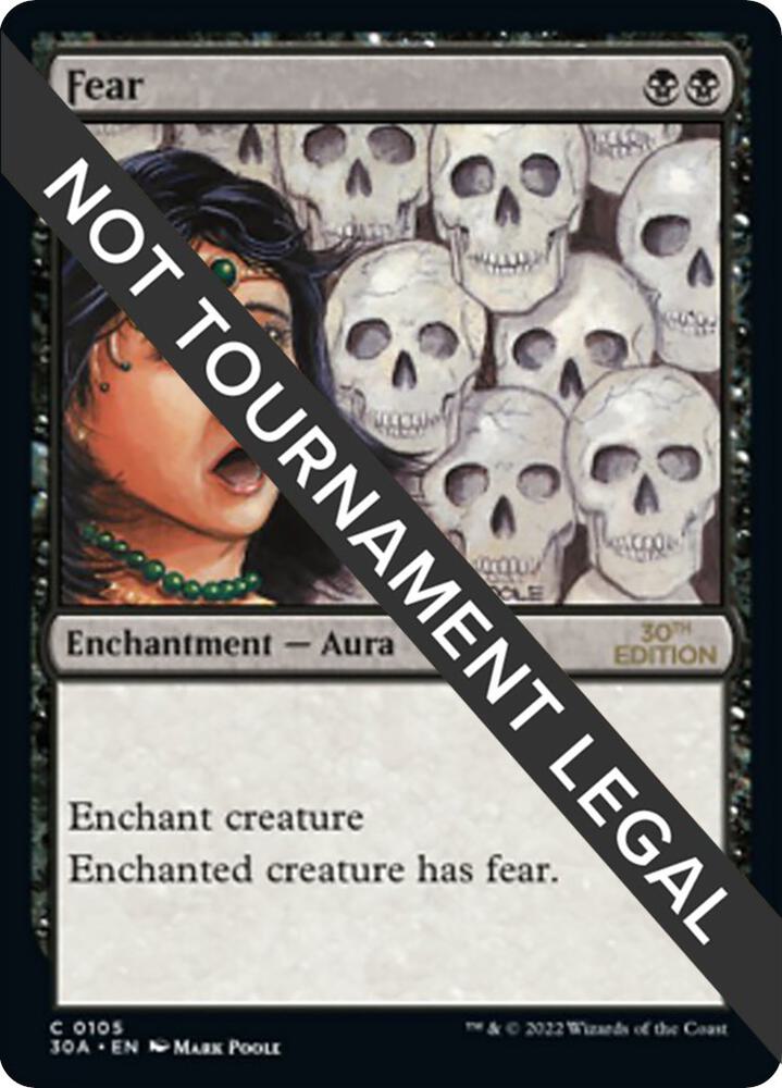 Fear [30th Anniversary Edition] 105